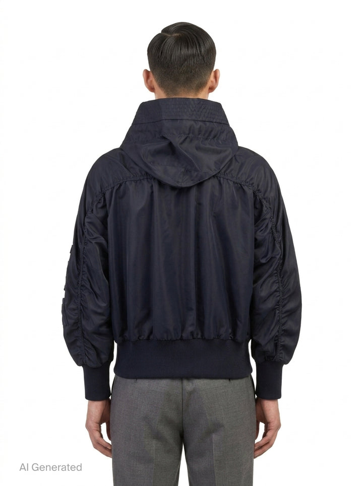Snorkel Hood Blouson Parka | Thom Browne | Club21 - back