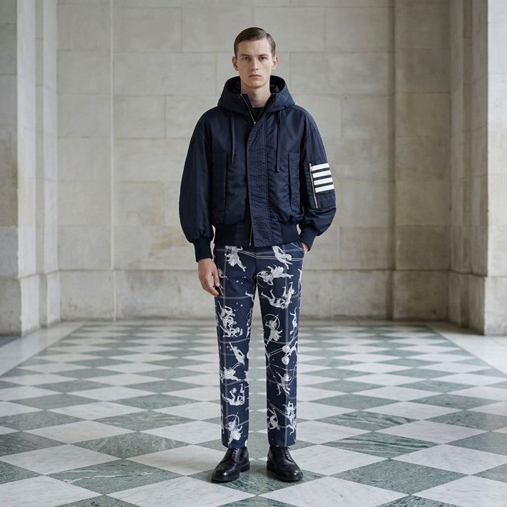 Snorkel Hood Blouson Parka | Thom Browne | Club21 - lifestyle