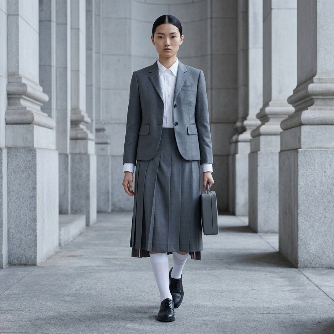 Twill High Armhole Sport Coat | Thom Browne | Club21 - lifestyle