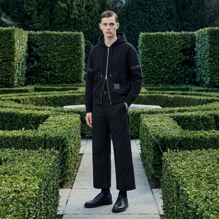 Wide Leg Painter Pants | Thom Browne | Club21 - lifestyle