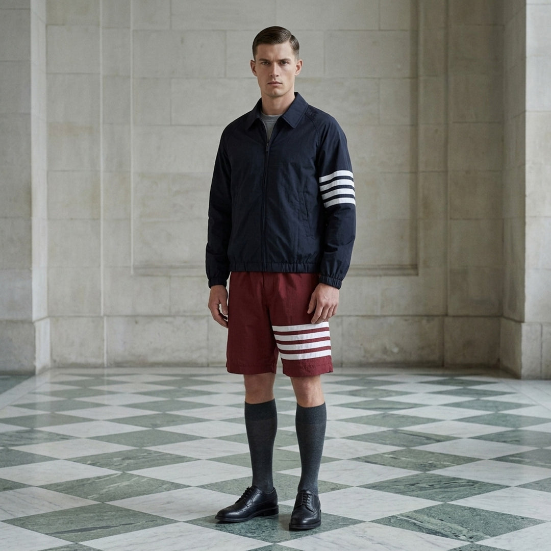 Zip Front Raglan Coach Jacket | Thom Browne | Club21 - lifestyle
