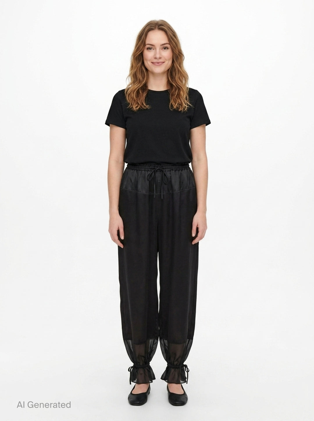 Camile Silk Cinched Pants | Ulla Johnson | Club21 - front