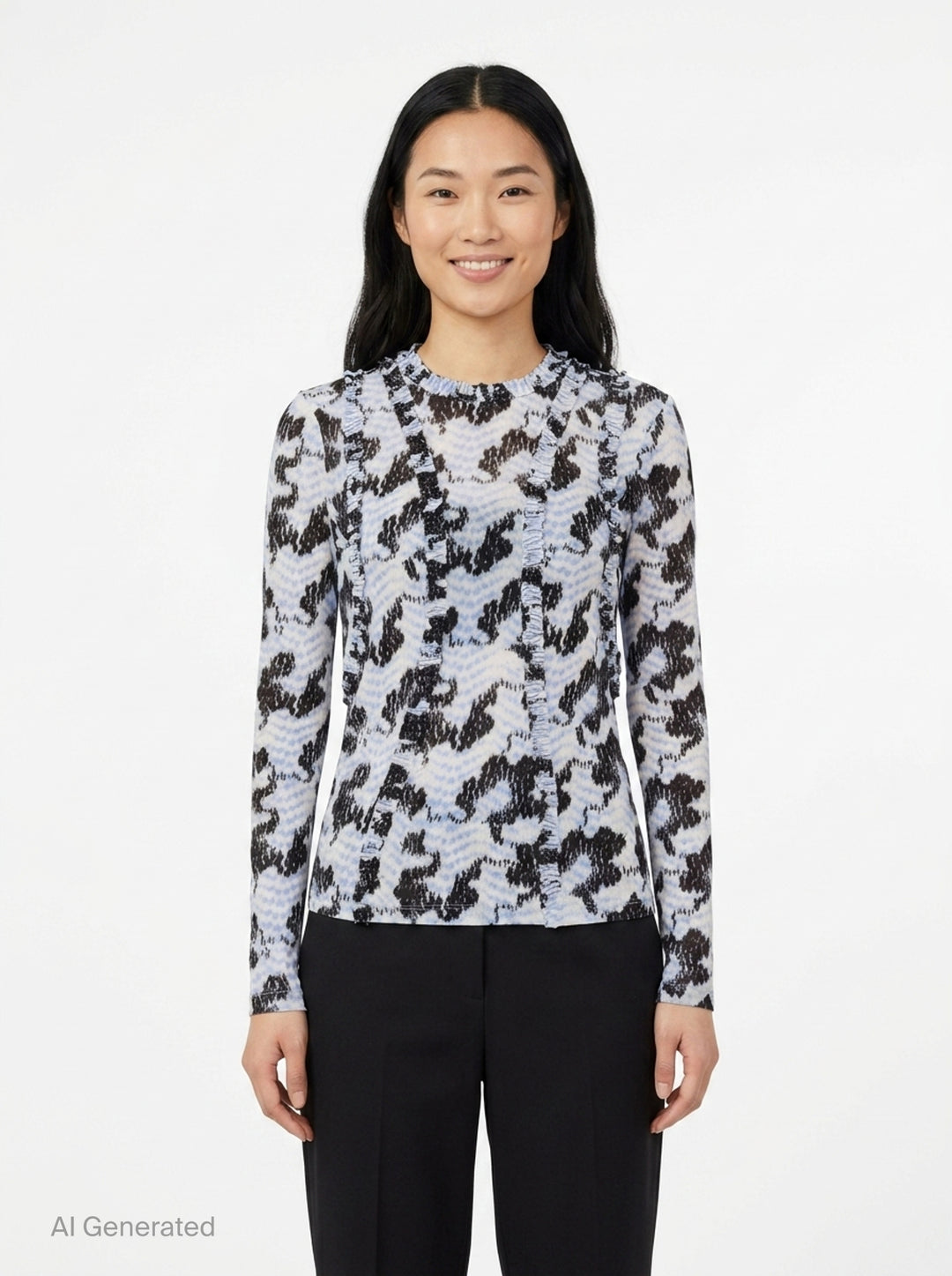 Clover Long Sleeve Jersey Top | Ulla Johnson | Club21 - front