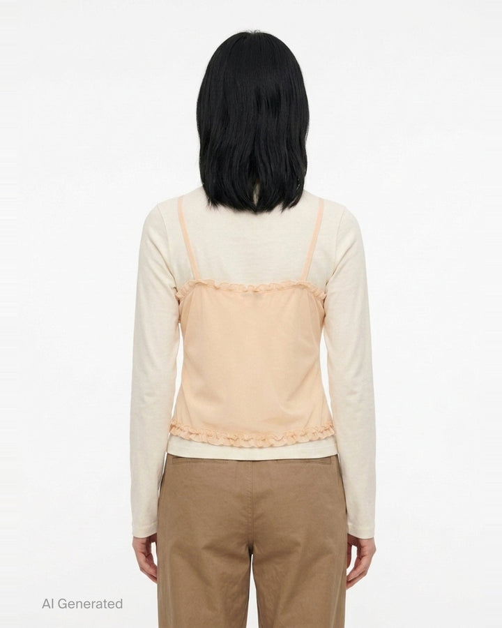Freda Long Sleeve Cotton Top | Ulla Johnson | Club21 - back