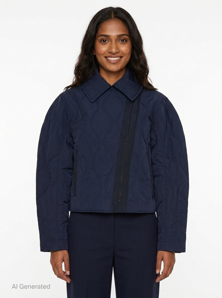 Leonie Quilted Blouson Jacket | Ulla Johnson | Club21 - front