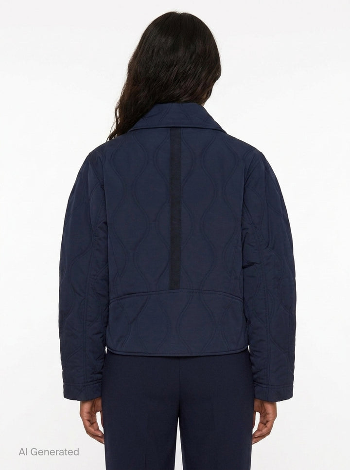 Leonie Quilted Blouson Jacket | Ulla Johnson | Club21 - back