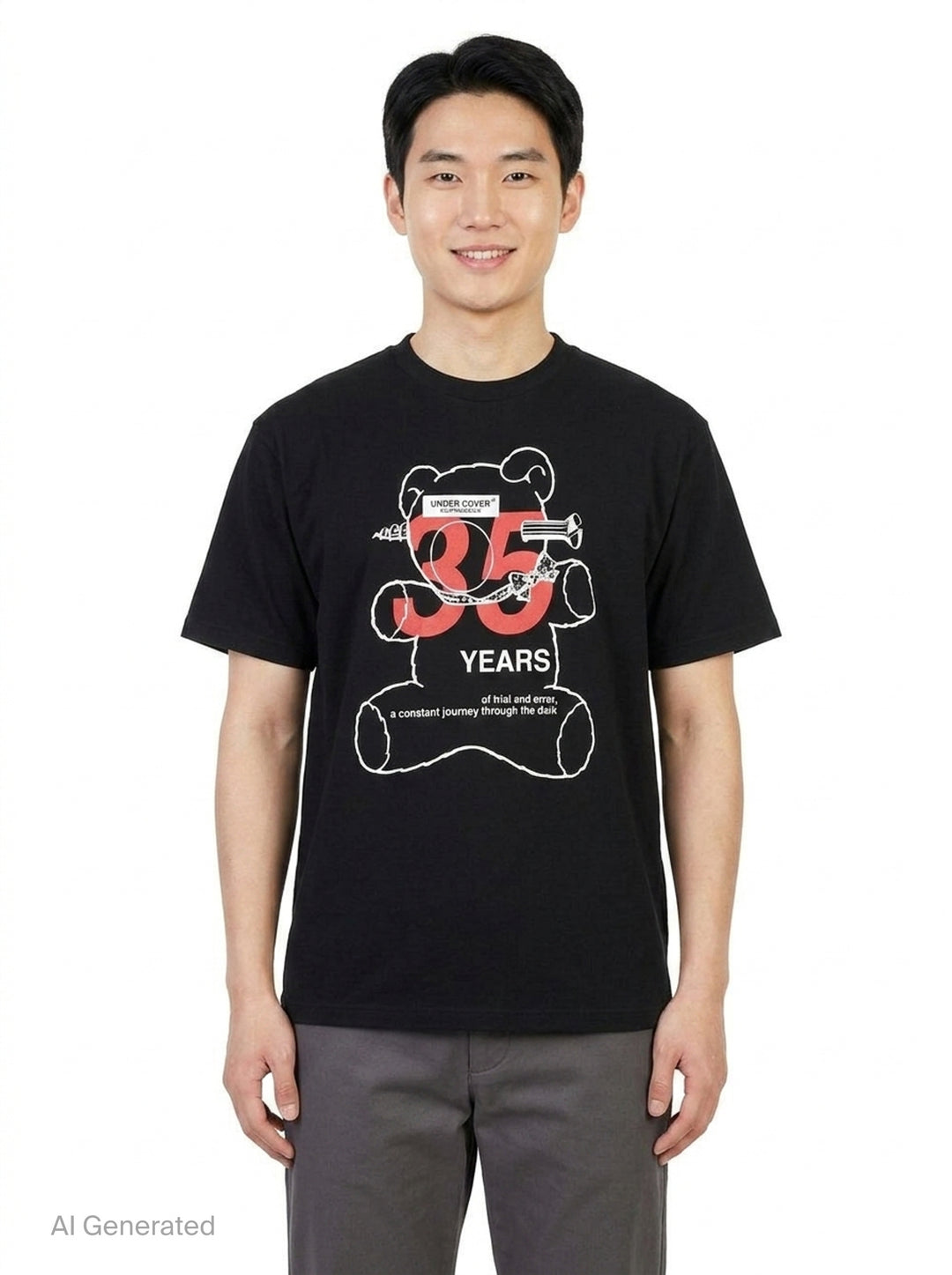 35th Anniversary Teddy Tee | Undercover | Club21 - front