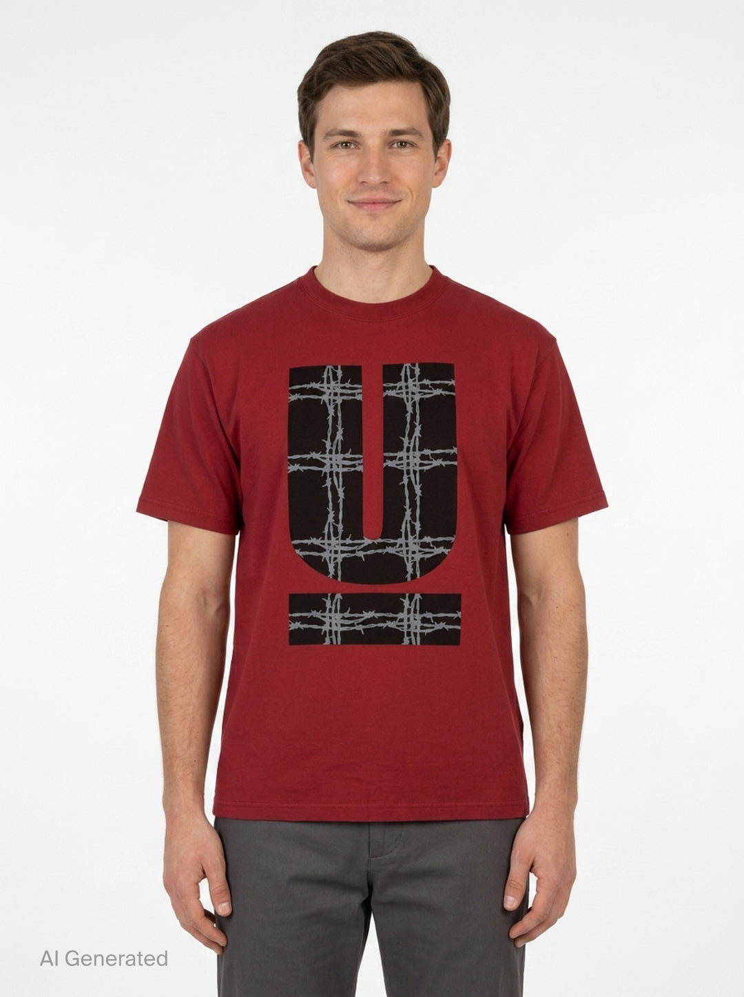 Barbed Wire U Logo Tee | Undercover | Club21 - front