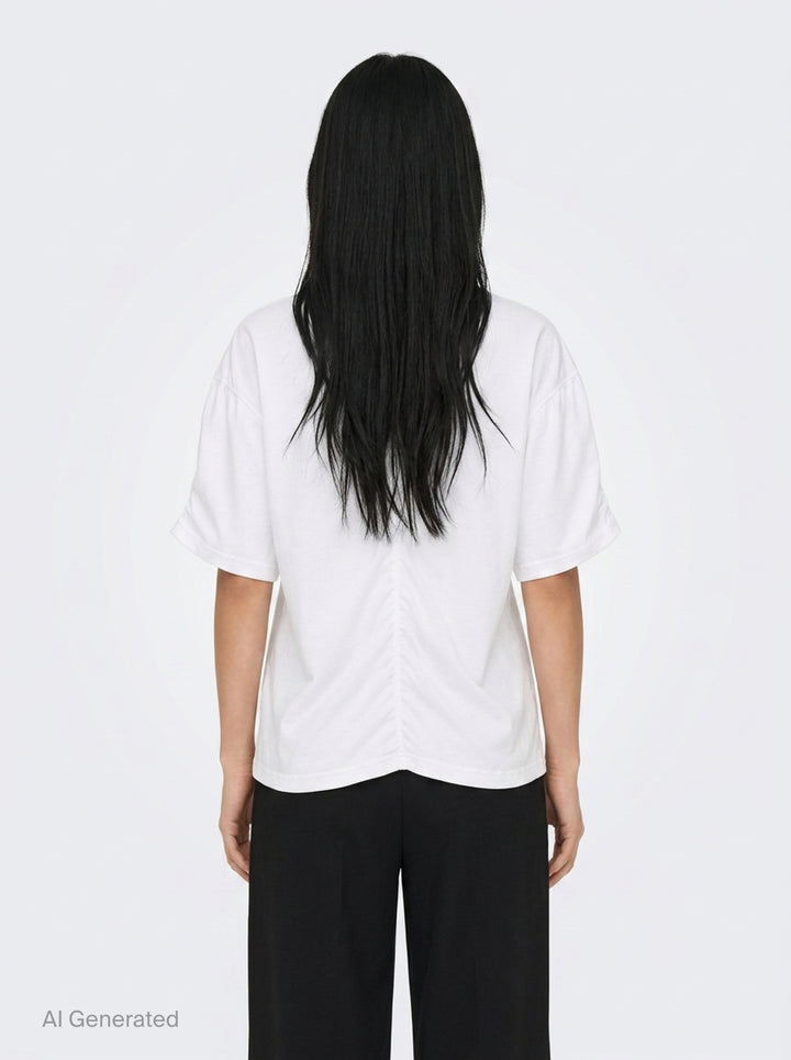Gathered Seam Tee | Undercover | Club21 - back