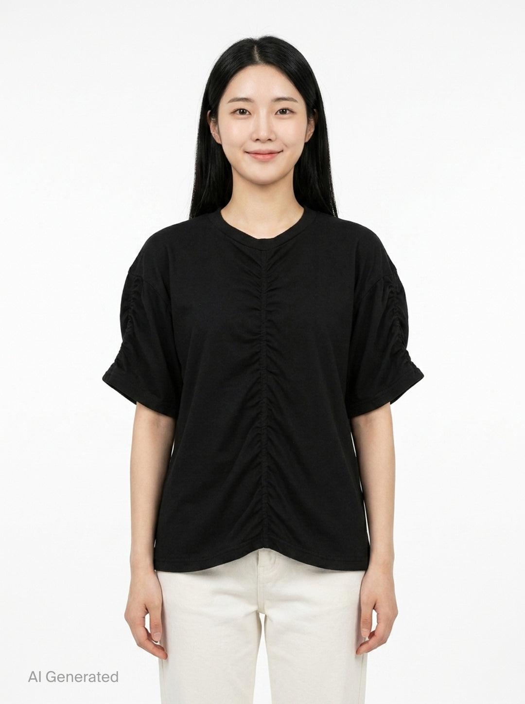 Gathered Seam Tee | Undercover | Club21 - front