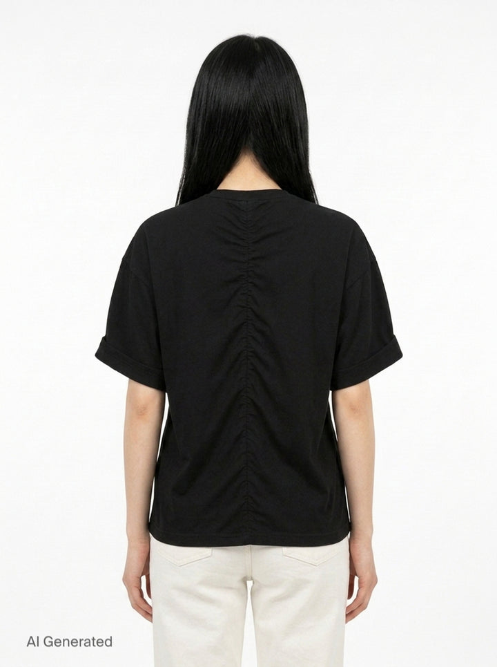 Gathered Seam Tee | Undercover | Club21 - back