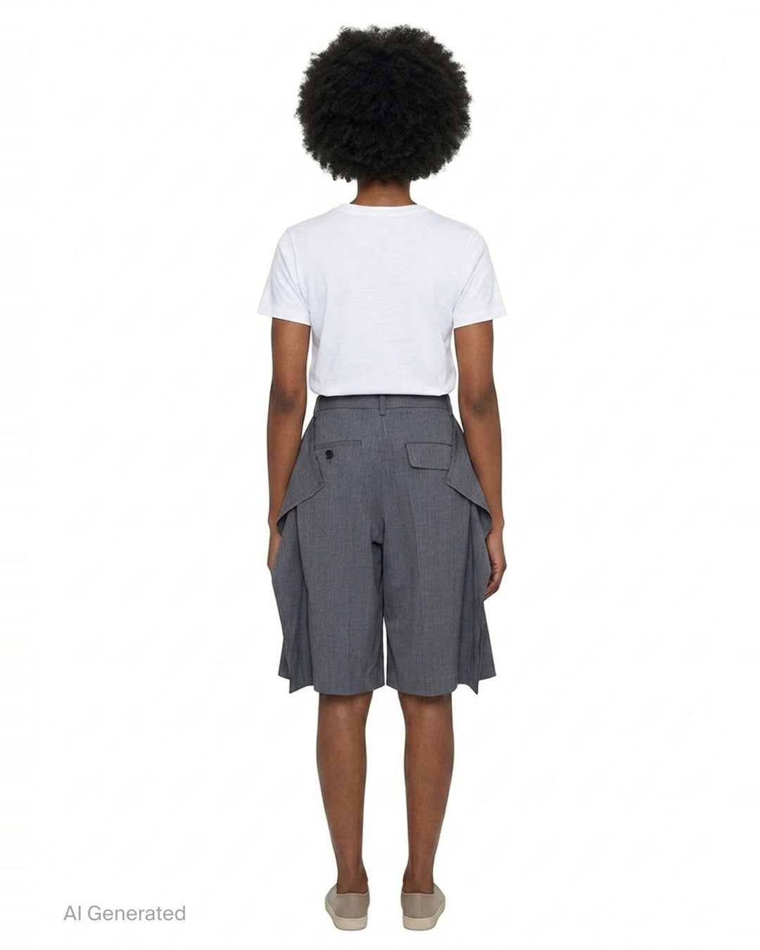 Tailored Side Flap Shorts | Undercover | Club21 - back