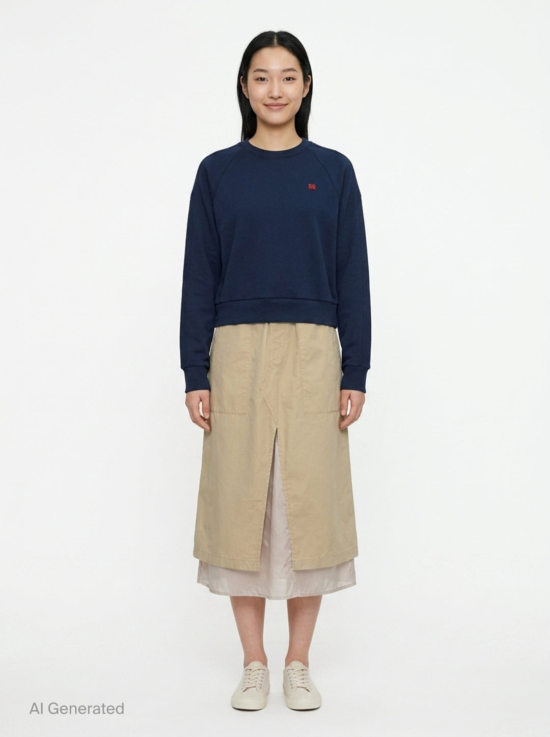 Trompe L'Oeil Sweater Dress | Undercover | Club21 - front