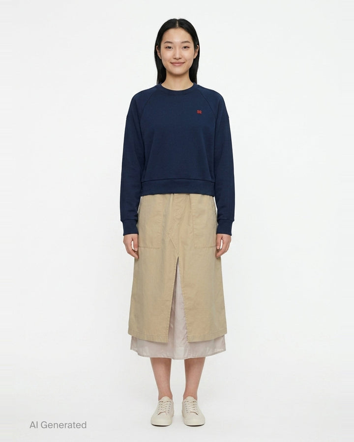 Trompe L'Oeil Sweater Dress | Undercover | Club21 - front
