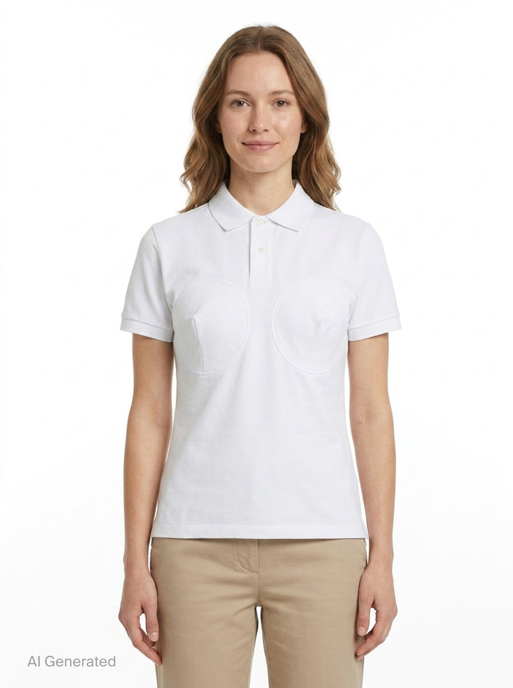 Bullet Bra Polo Knit | Vaquera | Club21 - front