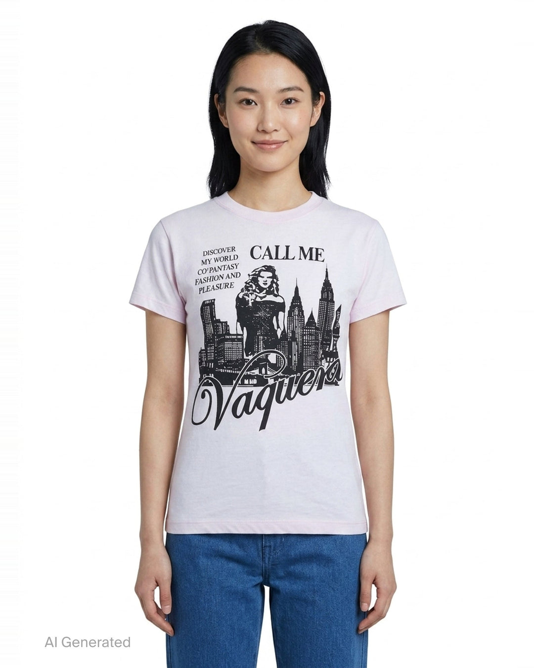 Call Me Graphic Tee | Vaquera | Club21 - front