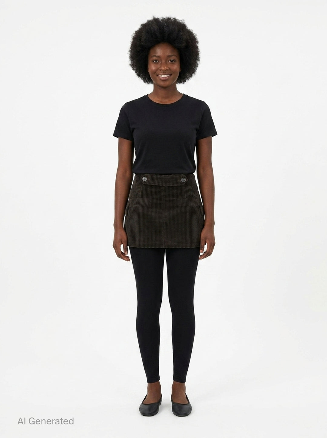 Corduroy Cargo Mini Skirt | Vaquera | Club21 - front