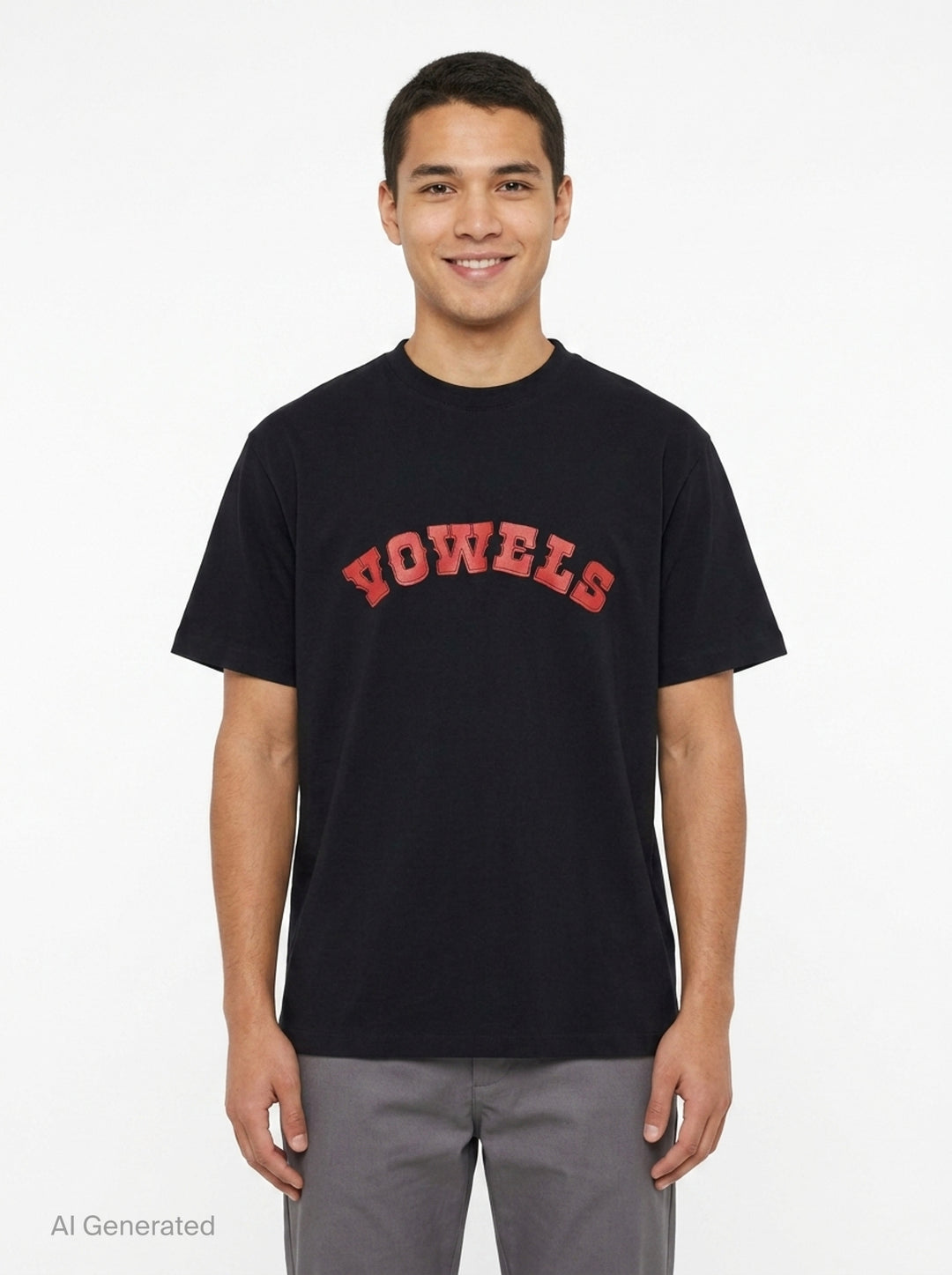 Cowboy Graphic Tee | Vowels | Club21 - front