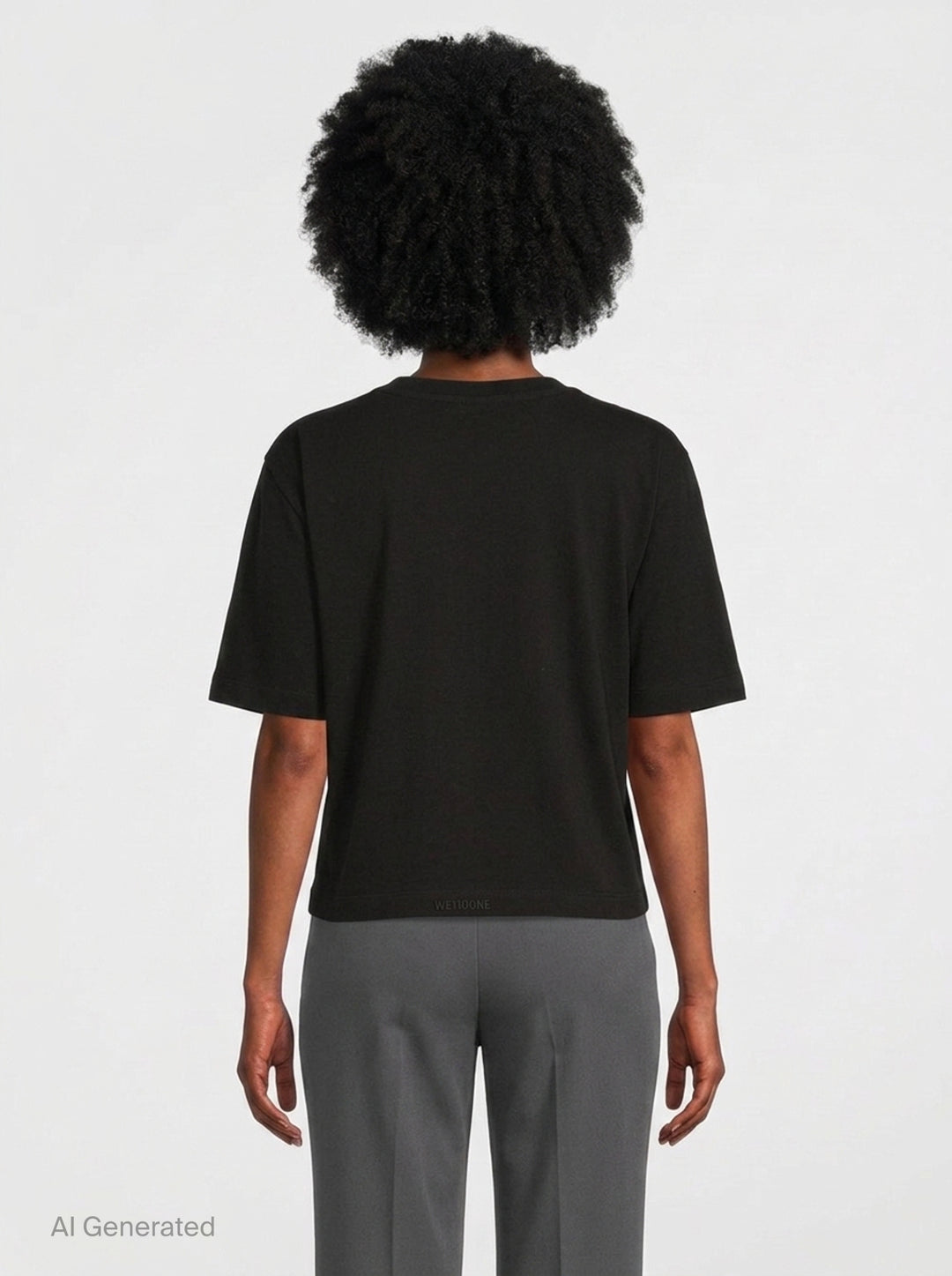 Chain Print T-Shirt | We11done | Club21 - back
