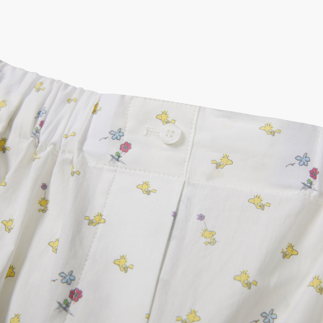 Woodstock Roll-Up Cotton Pants