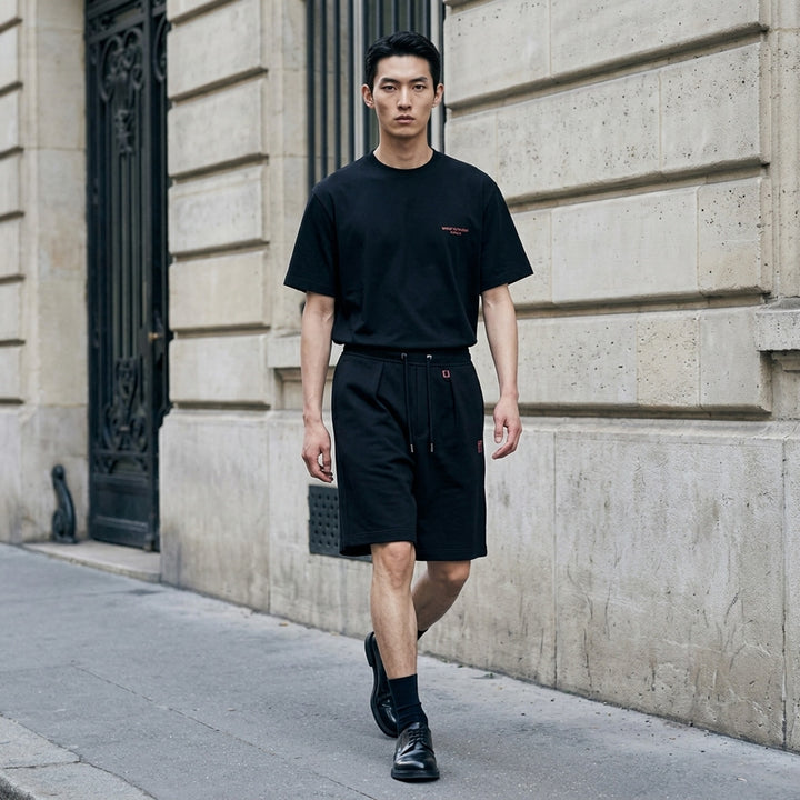 Fuzzy Embroidery Logo Tee | Wooyoungmi | Club21 - lifestyle