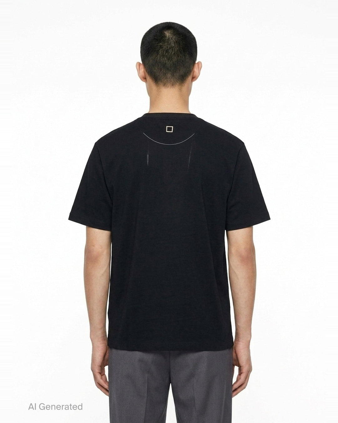 Gold Studs Tee | Wooyoungmi | Club21 - back
