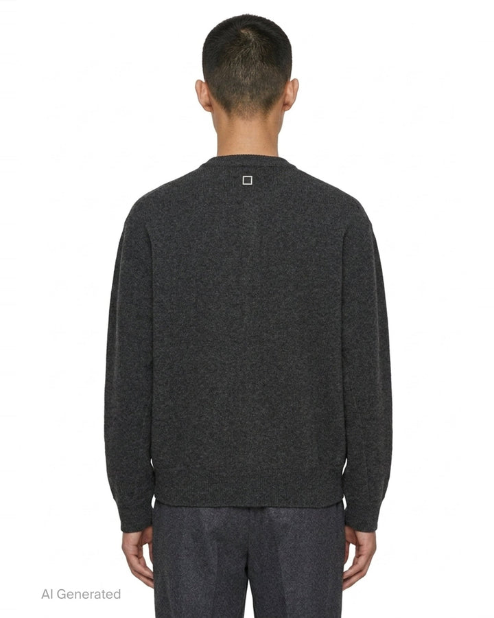 Knit Snap Button Cardigan | Wooyoungmi | Club21 - back