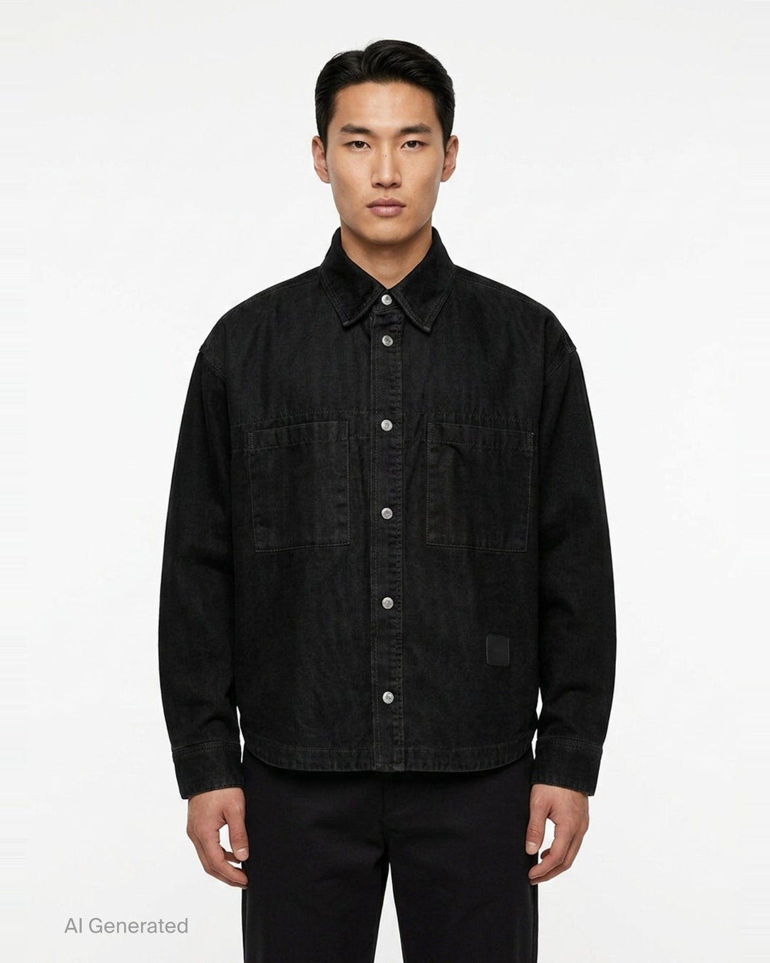 Long Sleeve Chino Shirt | Wooyoungmi | Club21 - front