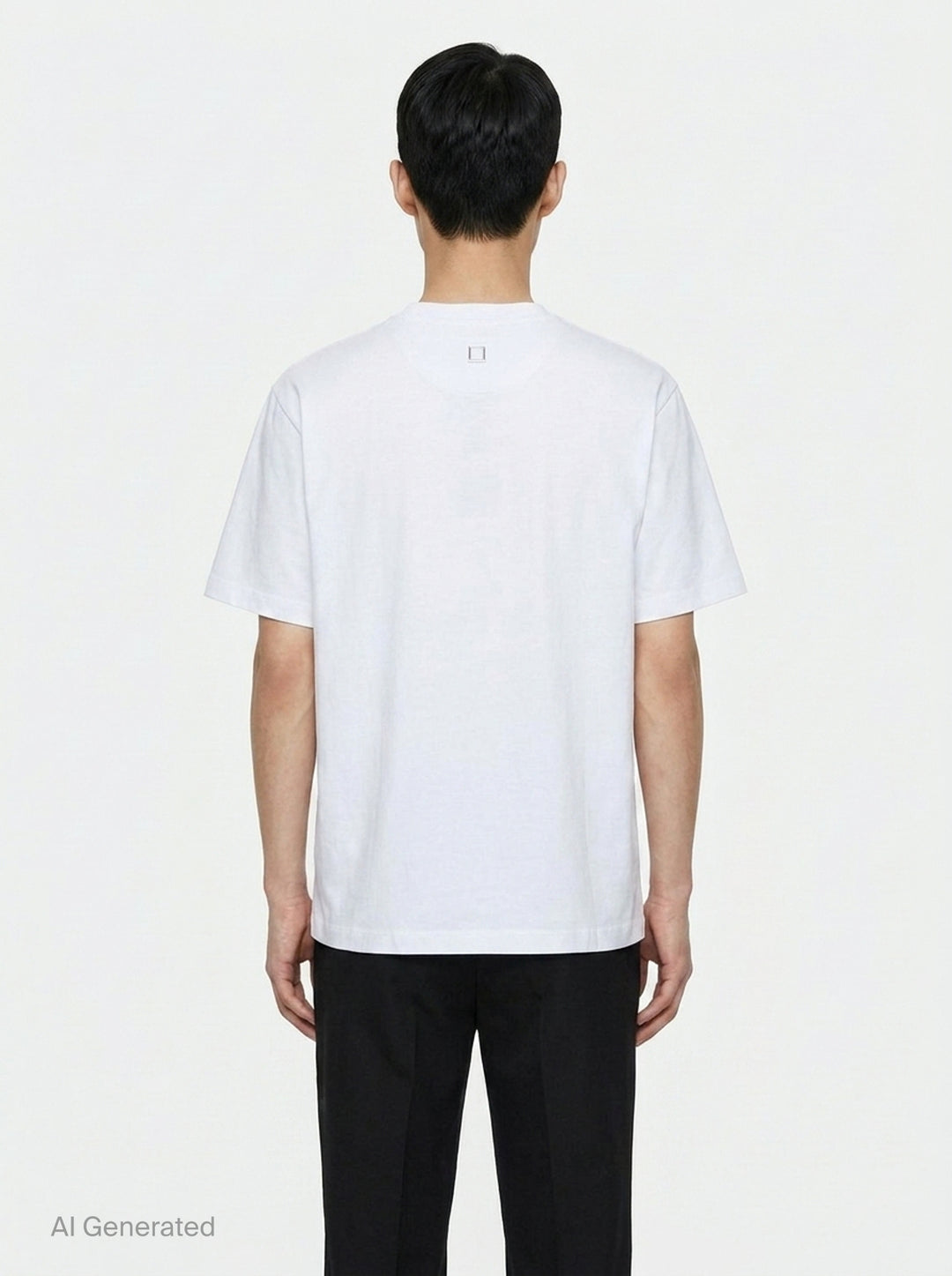 Nice Cotton Tee | Wooyoungmi | Club21 - back