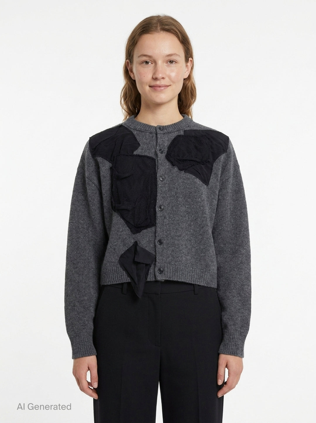 Appliqué Short Cardigan | Y's | Club21 - front