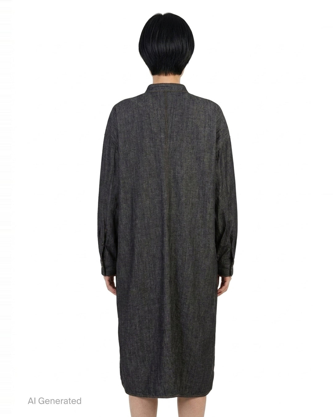 Denim Gown Shirt | Y's | Club21 - back