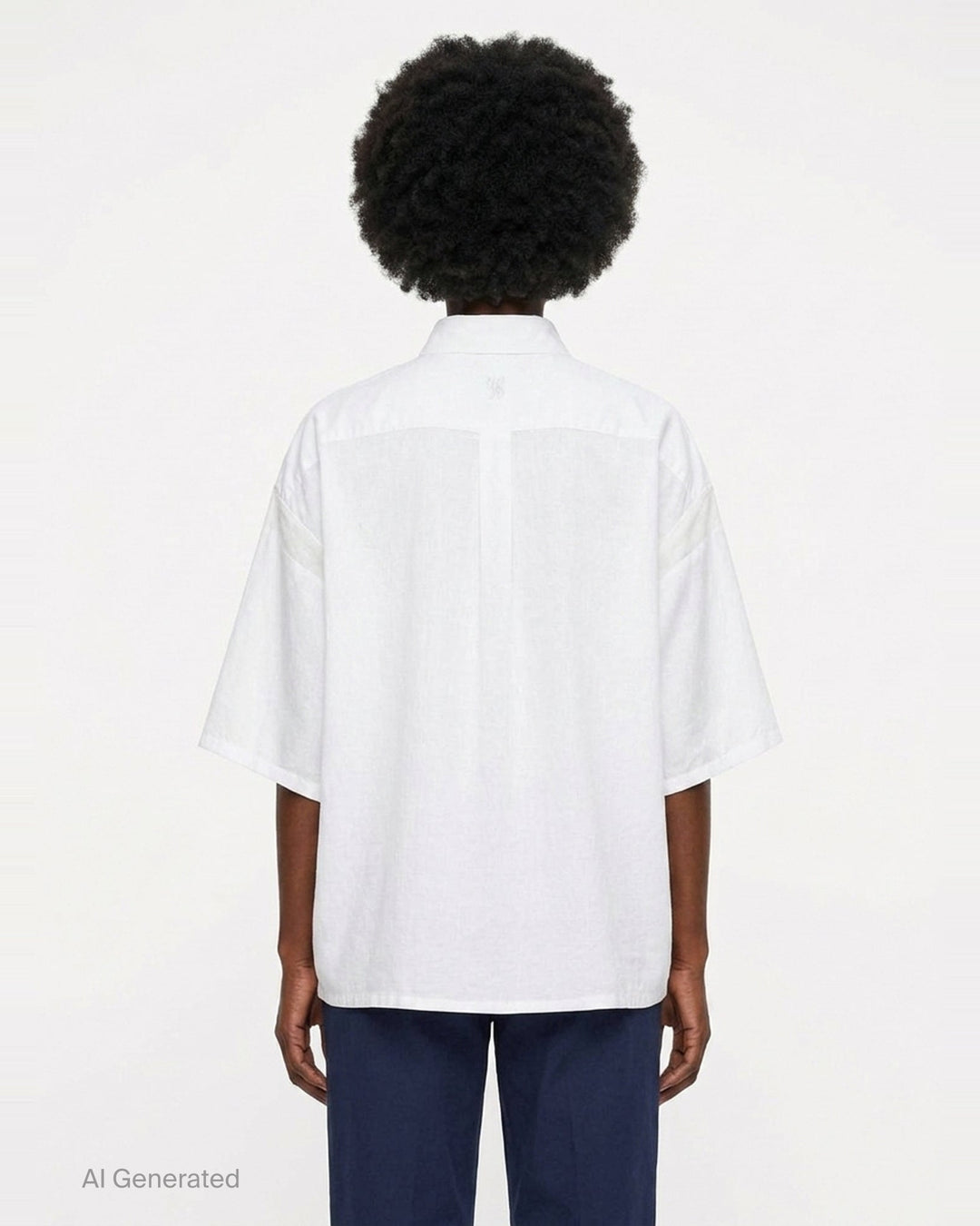 Half Sleeve Rib Blouse | Y's | Club21 - back