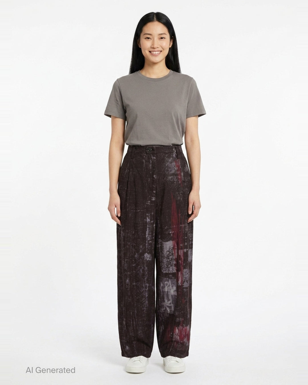 Tuck Loose Wide Pants | Y's | Club21 - front