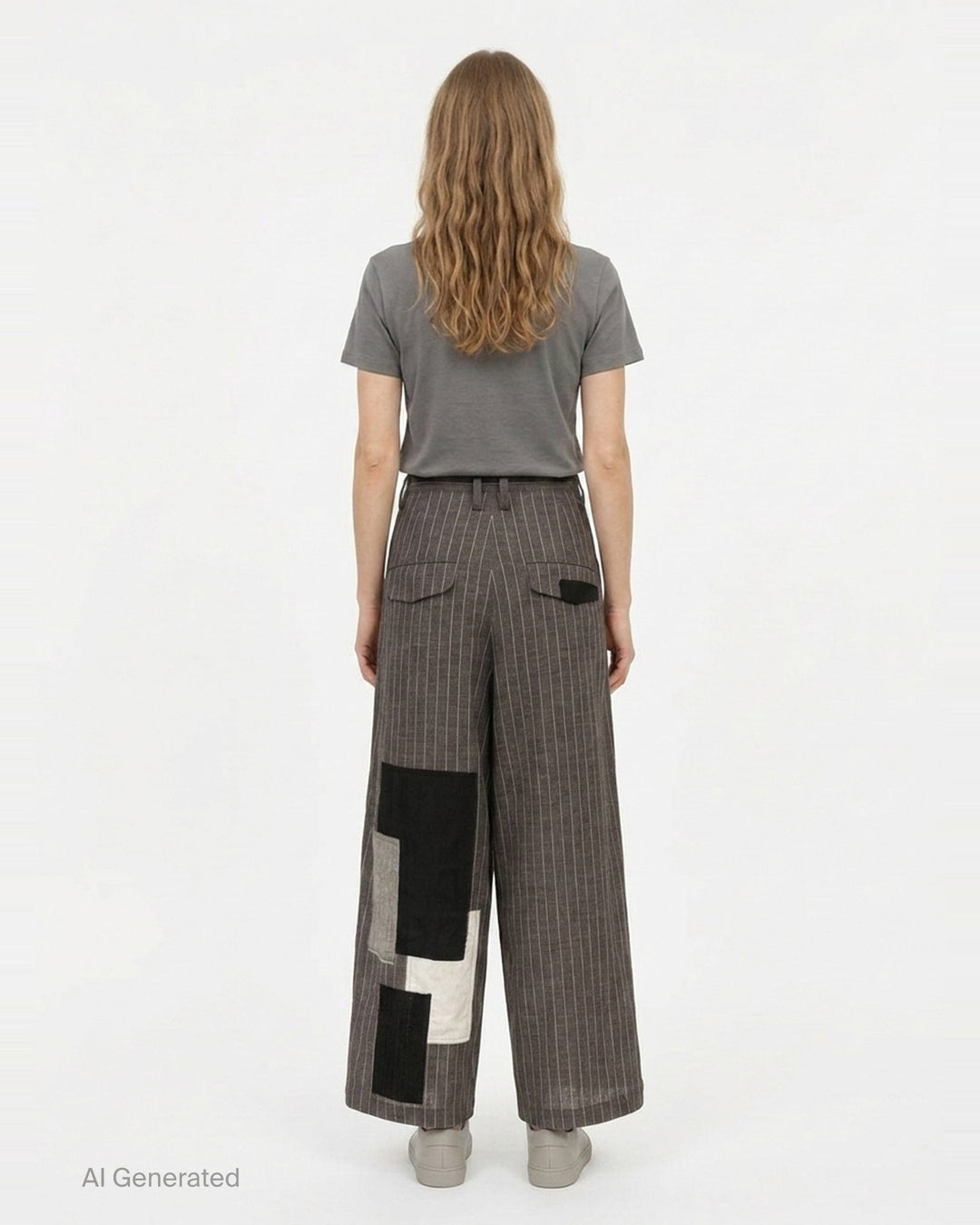 Tuck Loose Wide Pants | Y's | Club21 - back