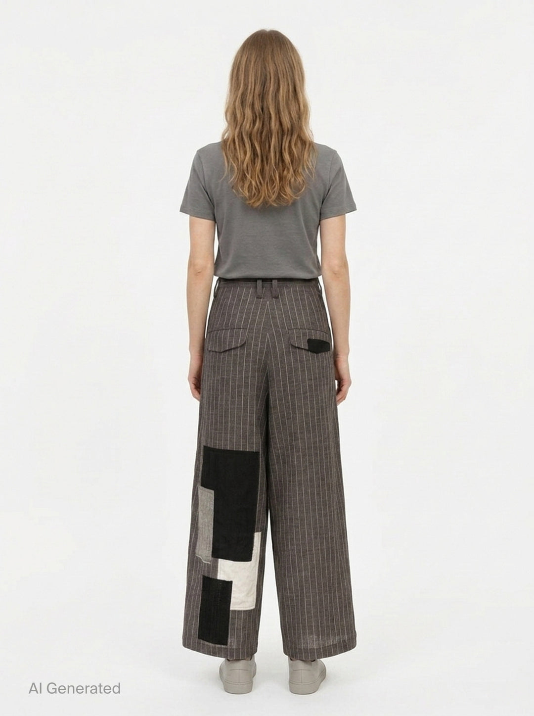 Tuck Loose Wide Pants | Y's | Club21 - back