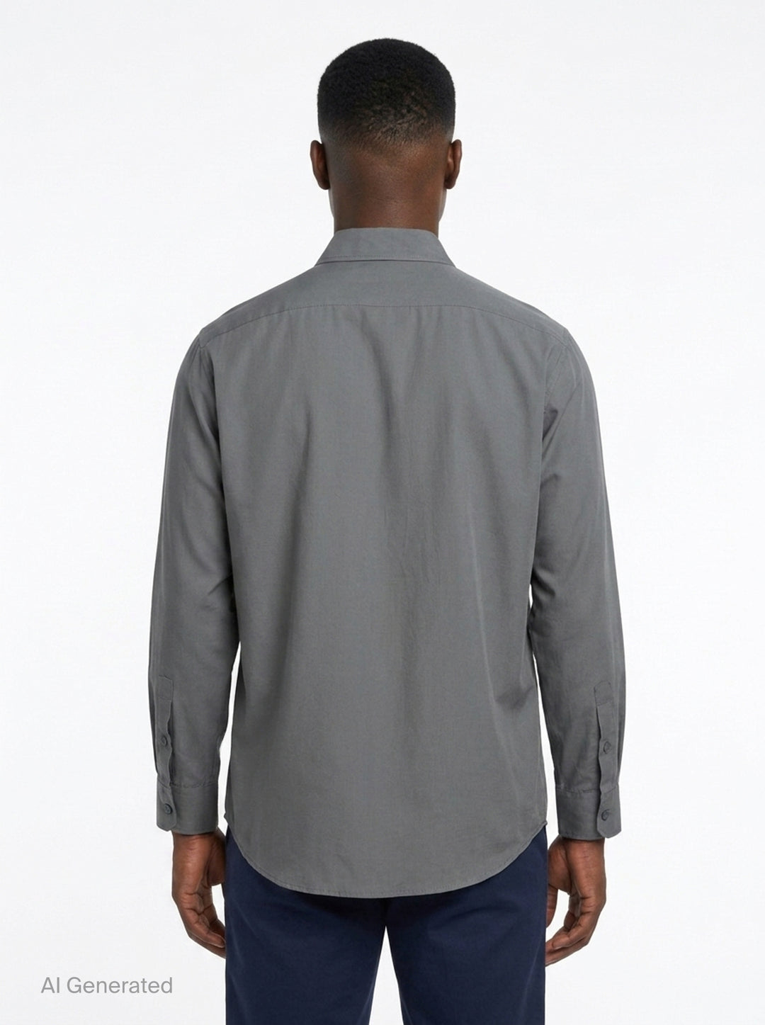 Double Pocket Long Sleeve Shirt | Yohji Yamamoto | Club21 - back