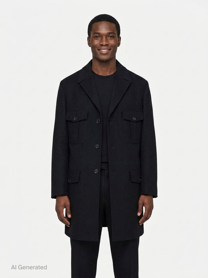 Four Pocket Doctor Jacket | Yohji Yamamoto | Club21 - front