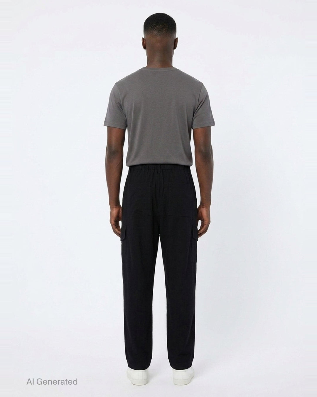 Gusset Cargo Pants | Yohji Yamamoto | Club21 - back