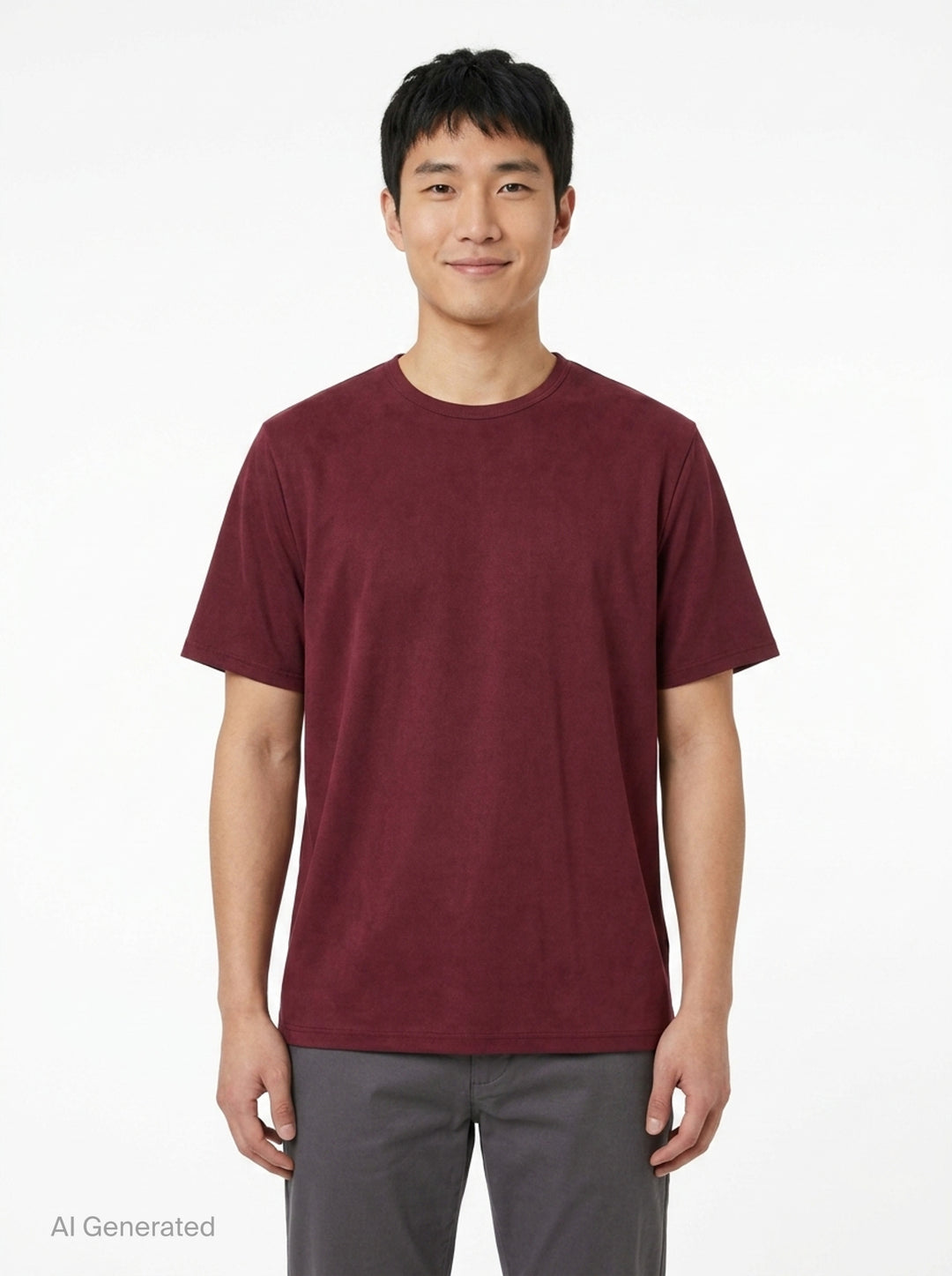 Round Neck Short Sleeve Tee | Yohji Yamamoto | Club21 - front