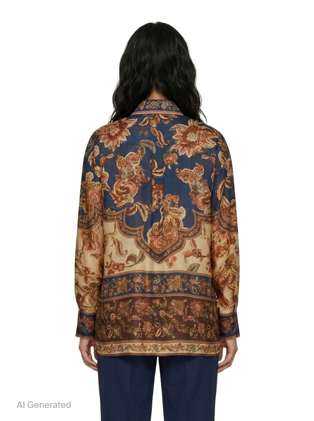 Aster Relaxed Shirt | Zimmermann | Club21 - back