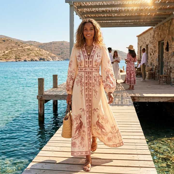 Indra Plunge Midi Dress | Zimmermann | Club21 - lifestyle