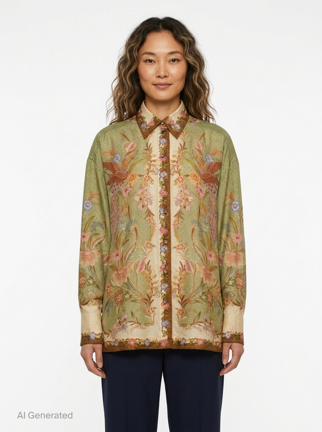 Indra Relaxed Shirt | Zimmermann | Club21 - front