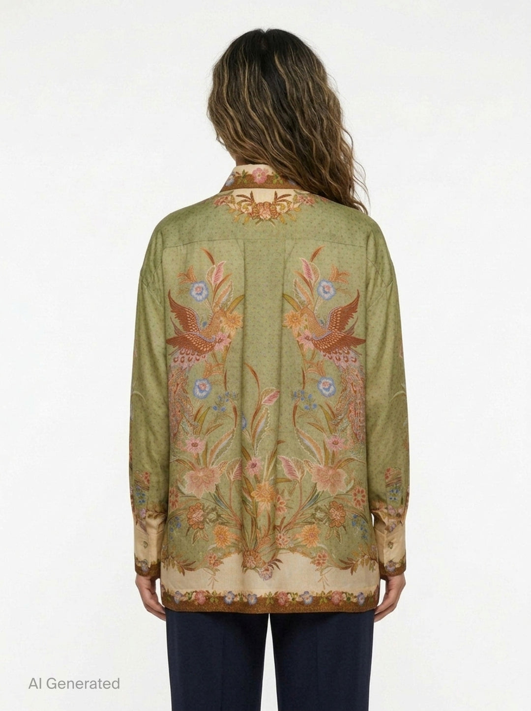 Indra Relaxed Shirt | Zimmermann | Club21 - back