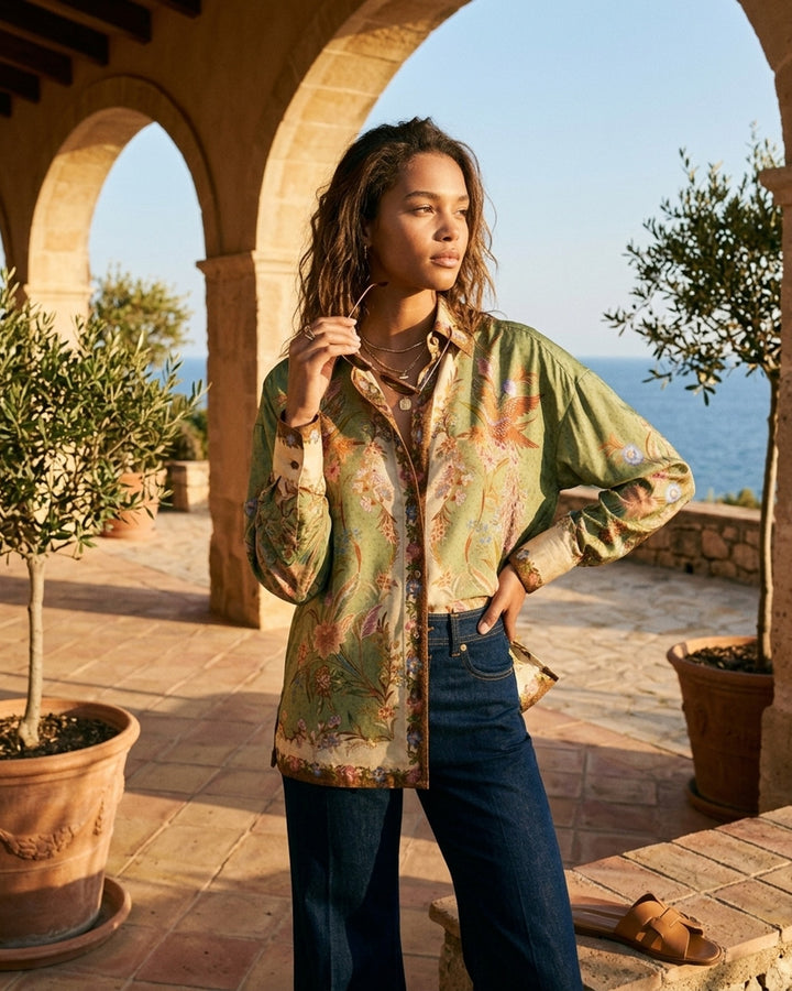 Indra Relaxed Shirt | Zimmermann | Club21 - lifestyle
