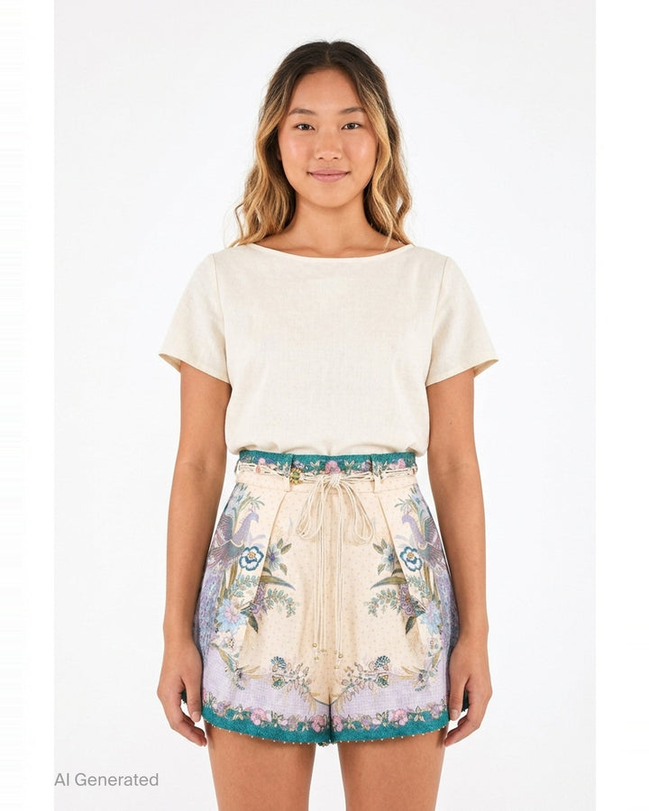 Indra Tuck Short | Zimmermann | Club21 - front