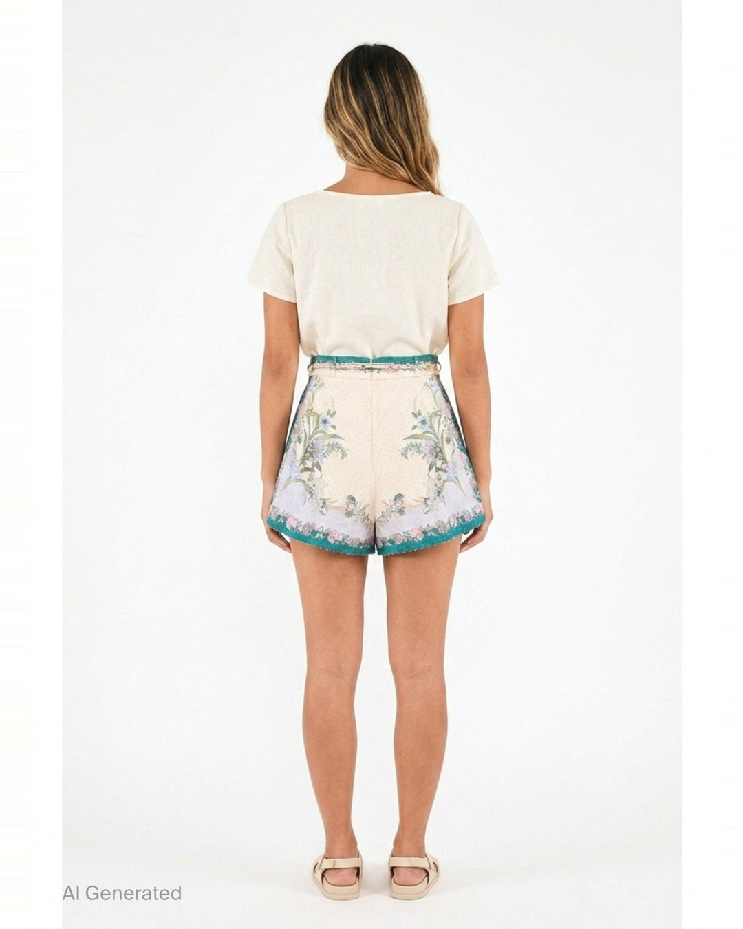 Indra Tuck Short | Zimmermann | Club21 - back