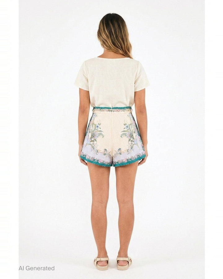 Indra Tuck Short | Zimmermann | Club21 - back