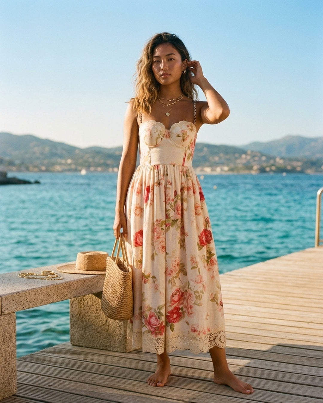 Roselight Picnic Maxi Dress | Zimmermann | Club21 - lifestyle