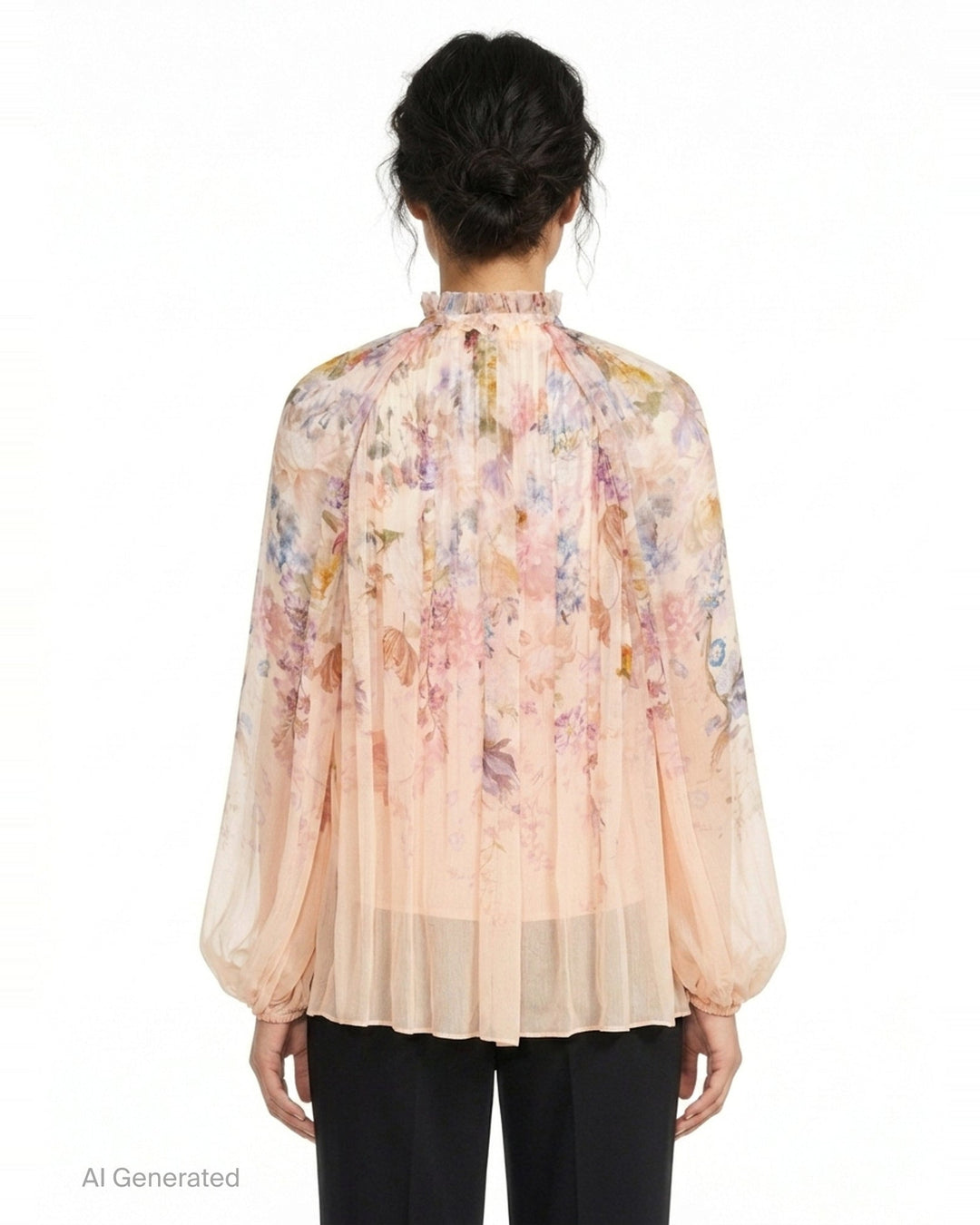 Valiant Billow Blouse | Zimmermann | Club21 - back