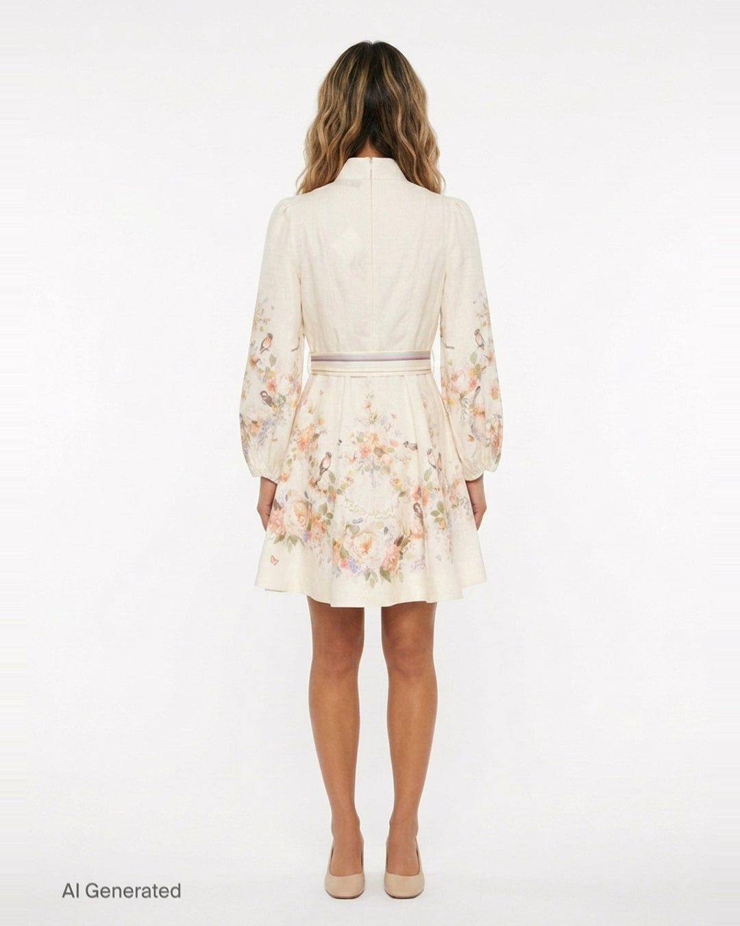 Valiant Button Mini Dress | Zimmermann | Club21 - back